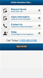 Mobile Screenshot of amilainsurance.com